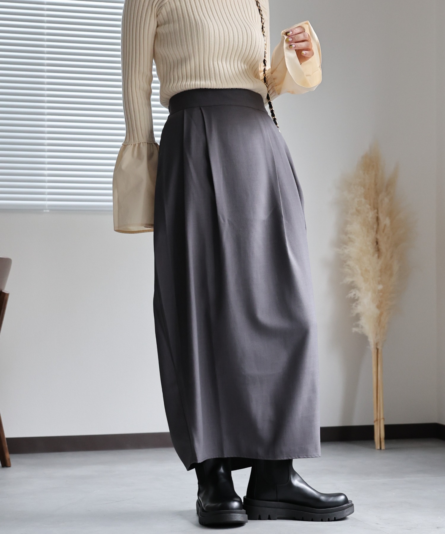 model:162㎝　着用サイズ:FREE