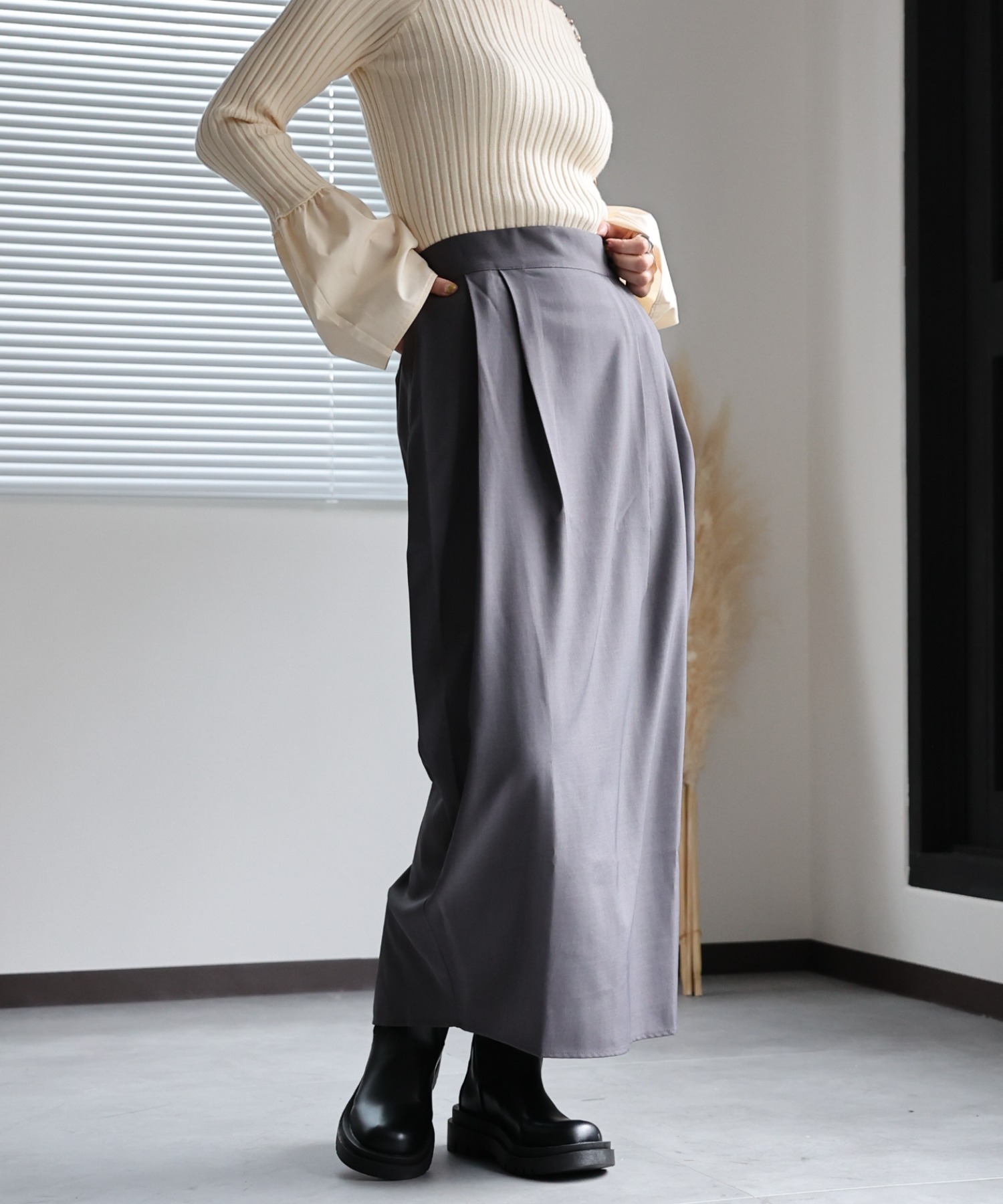 model:162㎝　着用サイズ:FREE