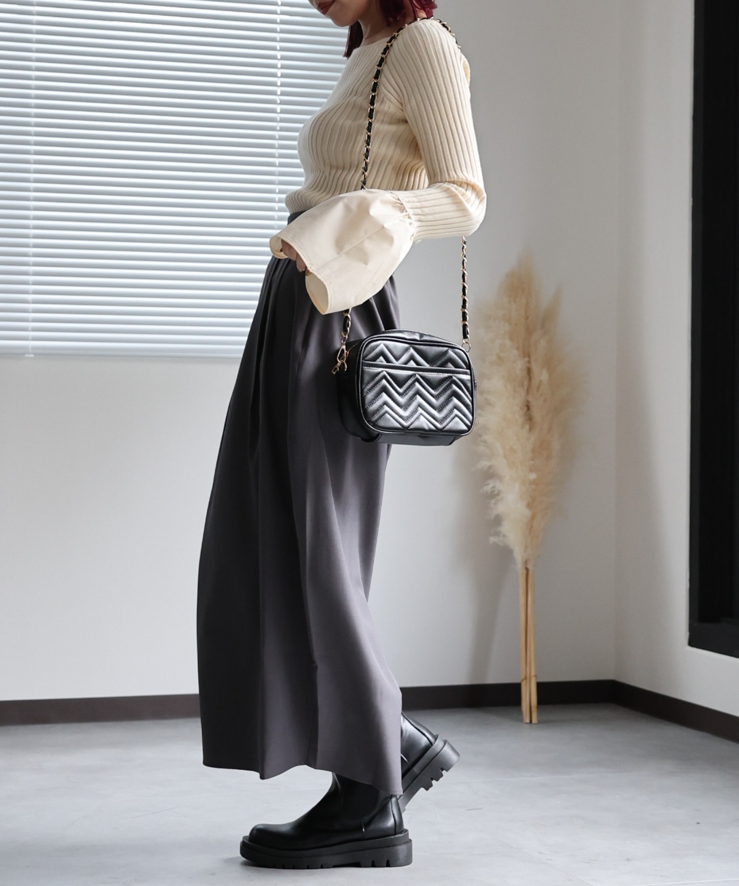 model:162㎝　着用サイズ:FREE