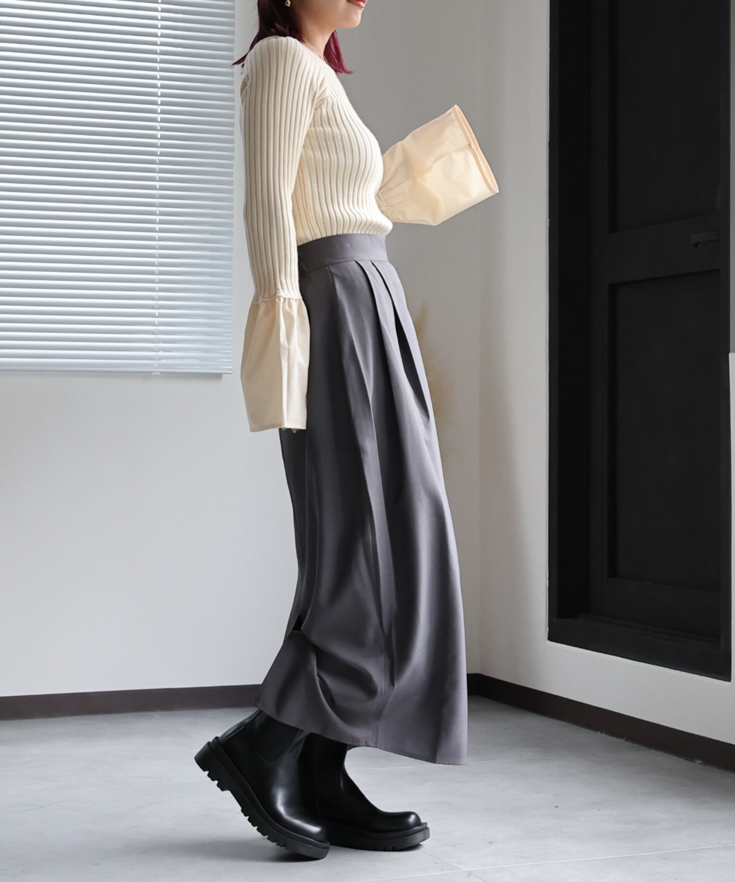 model:162㎝　着用サイズ:FREE