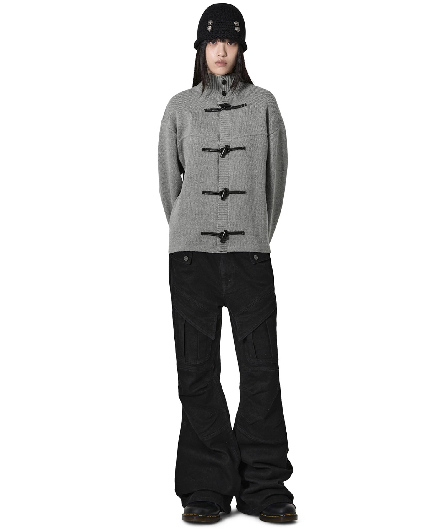 Openyard/オープンヤード』TOGGLE KNIT CARDIGAN/トグルニット