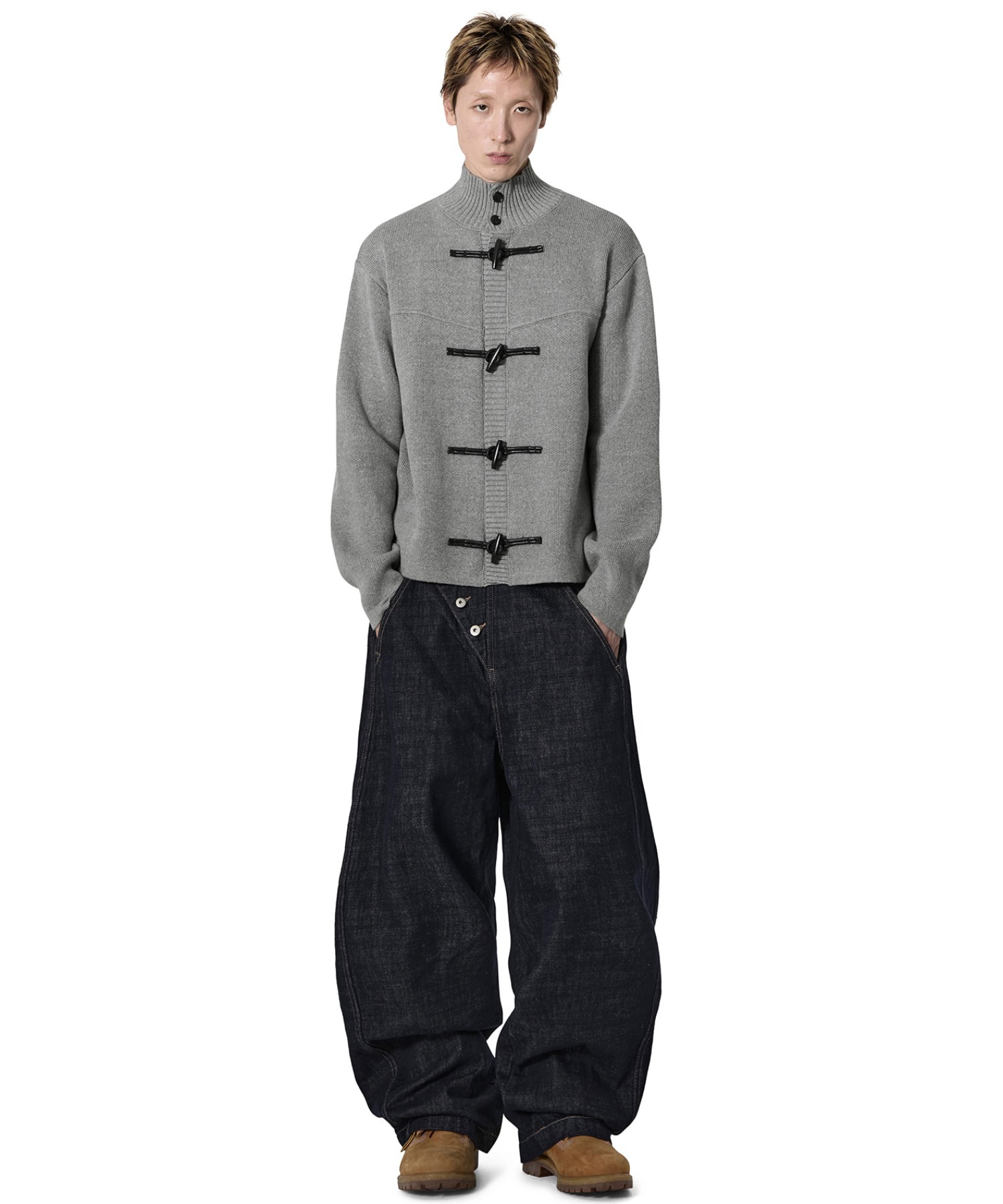 Openyard/オープンヤード』TOGGLE KNIT CARDIGAN/トグルニット