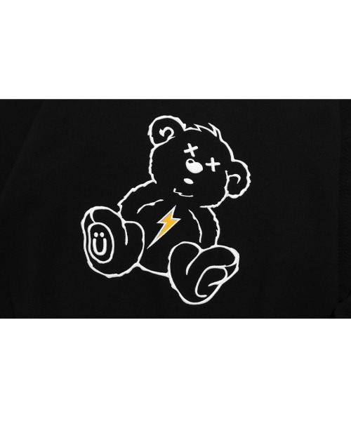 A'GEM/9 × .kom『ISTKUNST/イストクンスト』THUNDER BEAR SWEATSHIRTS