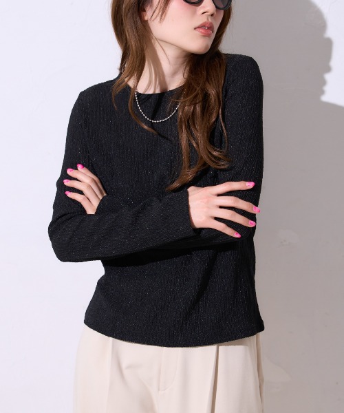 model：163cm / size：F