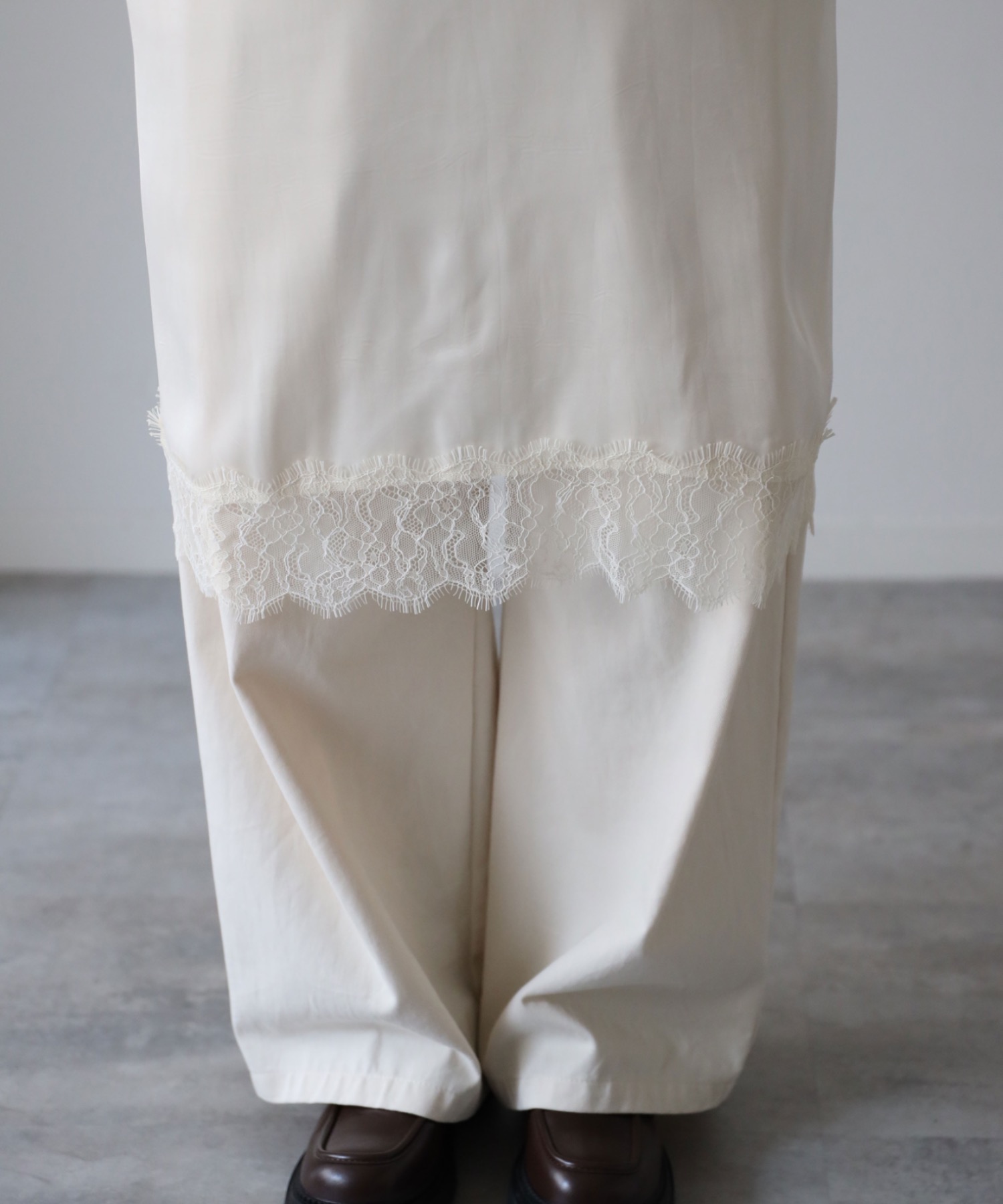 model：164cm. 着用サイズ：FREE