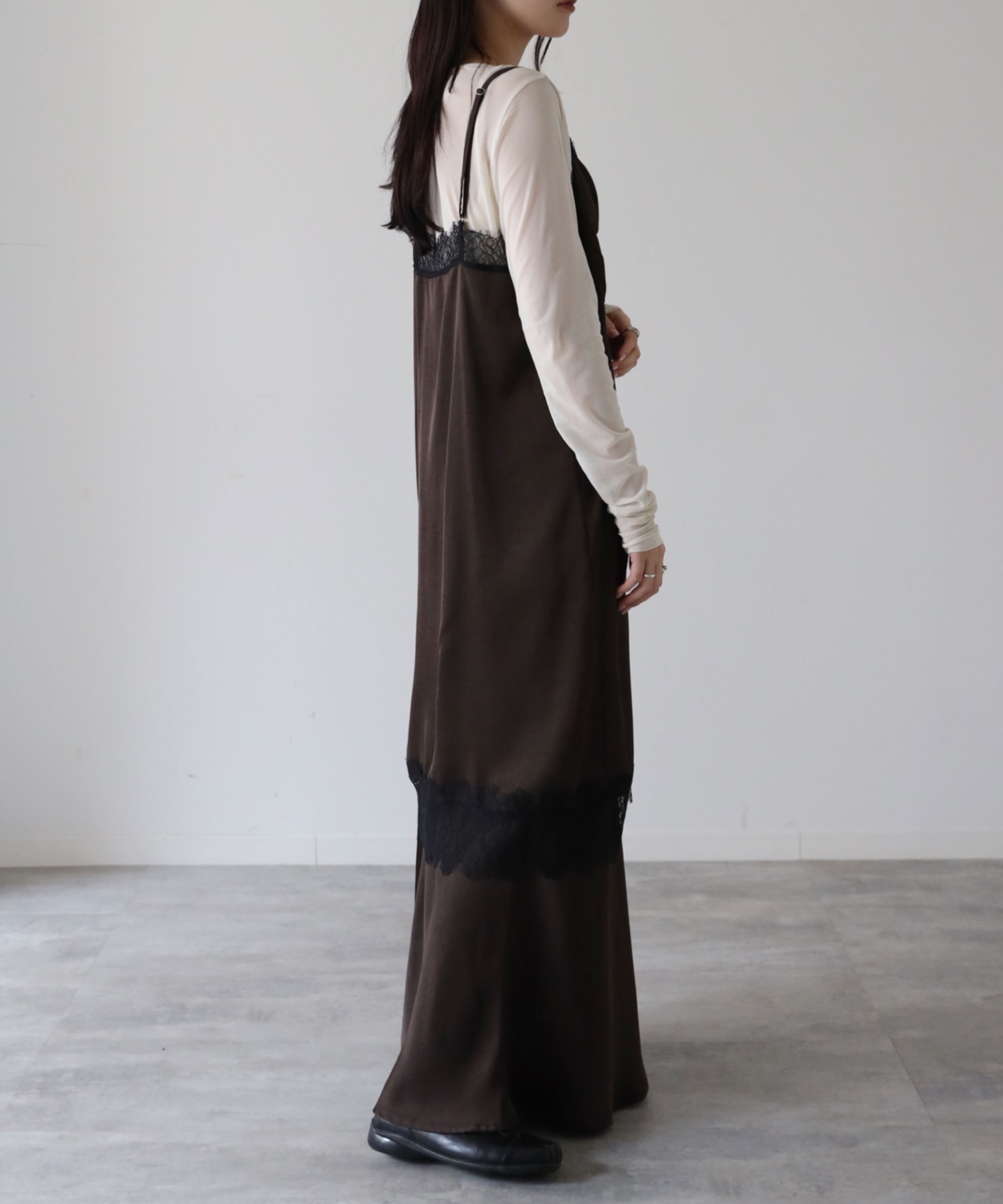 model：164cm. 着用サイズ：FREE