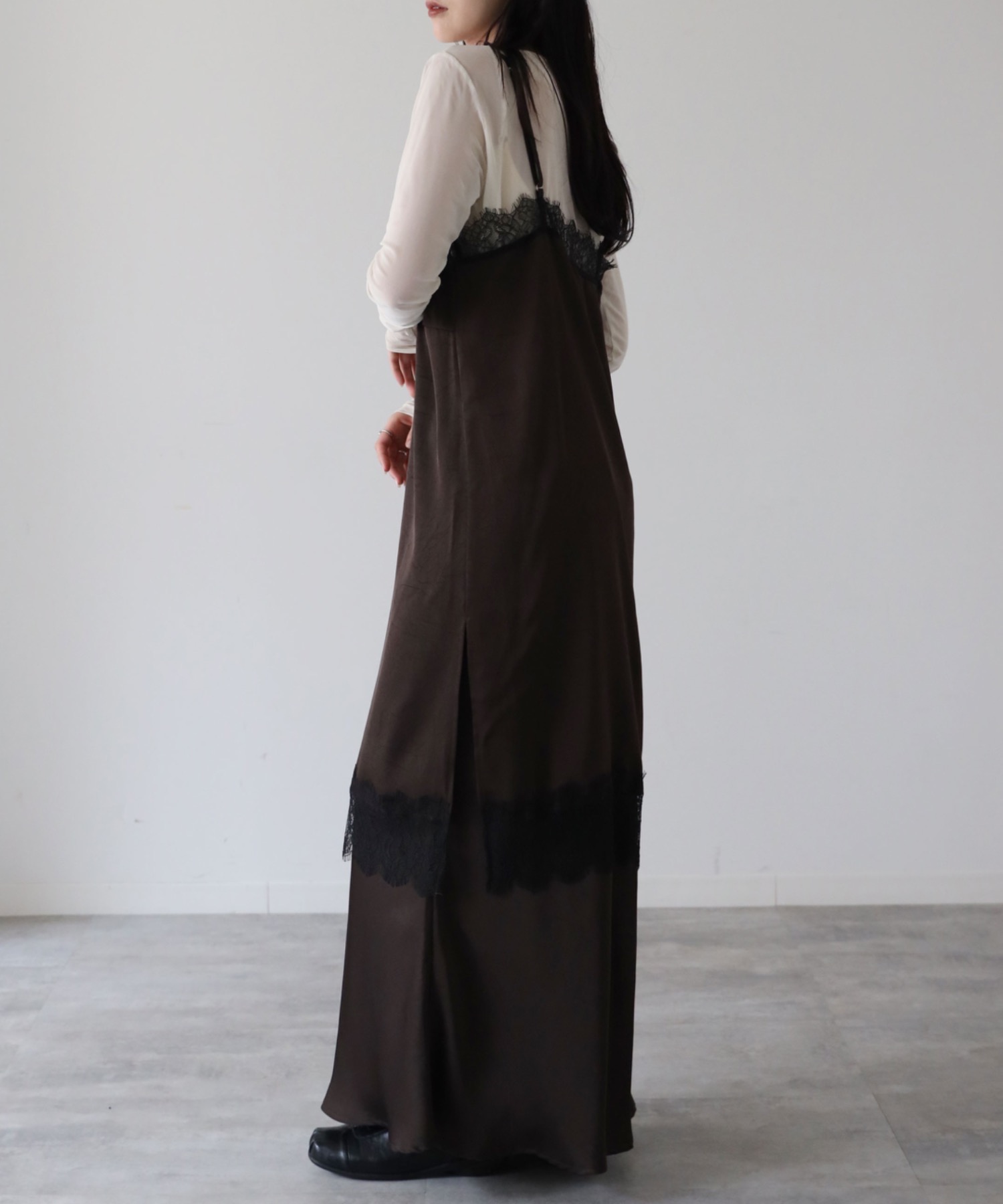 model：164cm. 着用サイズ：FREE