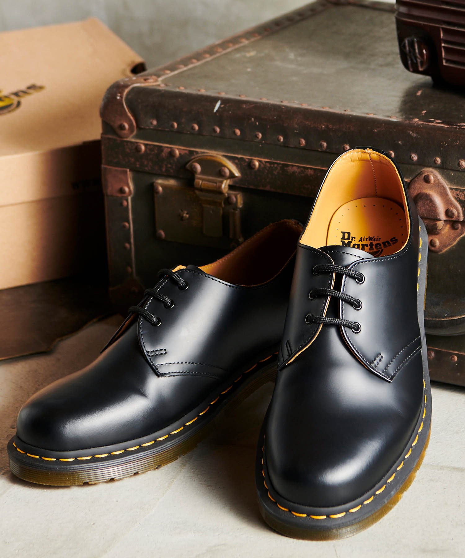 Dr.Martens ドクターマーチン 1461 3ホール ギブソン ブラック | www