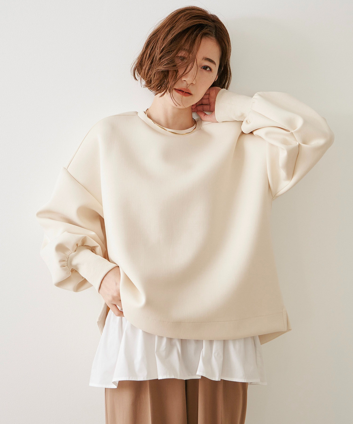 ★美品★ハーフスリーブダンボールプルオーバー 追加2》ダンボールハーフスリーブプルオーバー｜ベーセーストックの