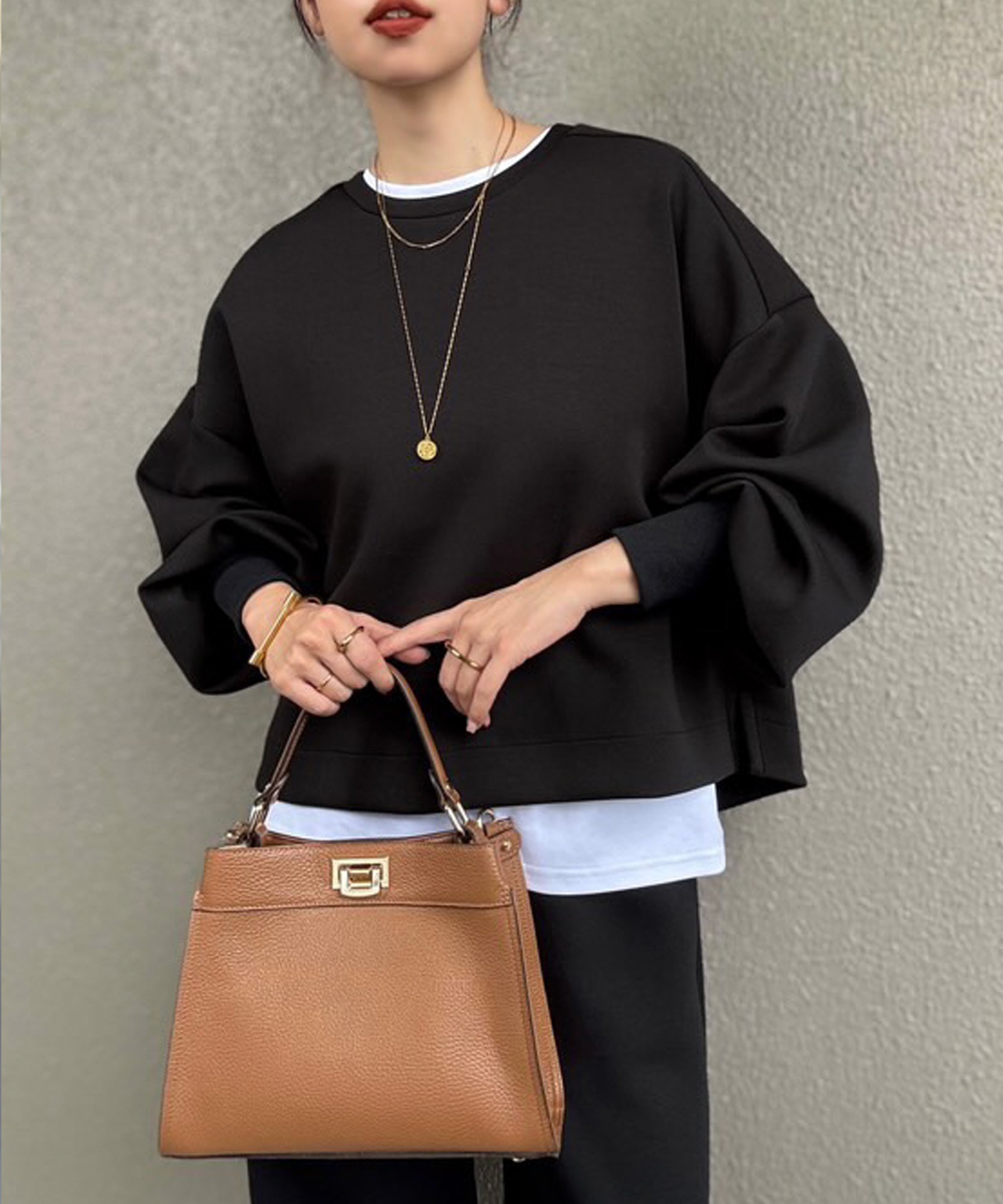 バルーンスリーブプルオーバー【MAISON SPECIAL】 バルーンスリーブプルオーバー【MAISON SPECIAL】