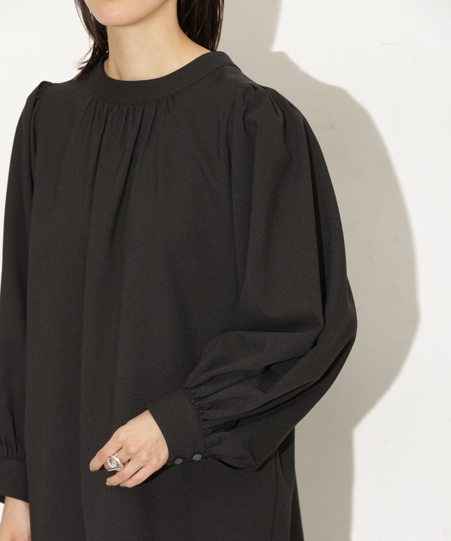 前後2Way ボリュームスリーブブラウス