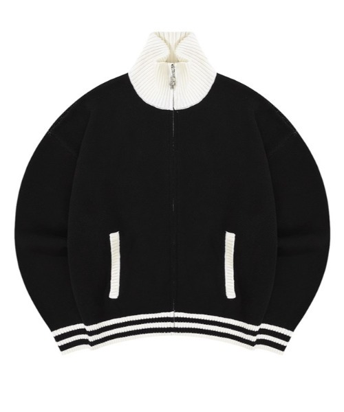 OY/オーワイ』ODOLLY KNIT ZIP-UP CARDIGAN/オードリー ジップアップ