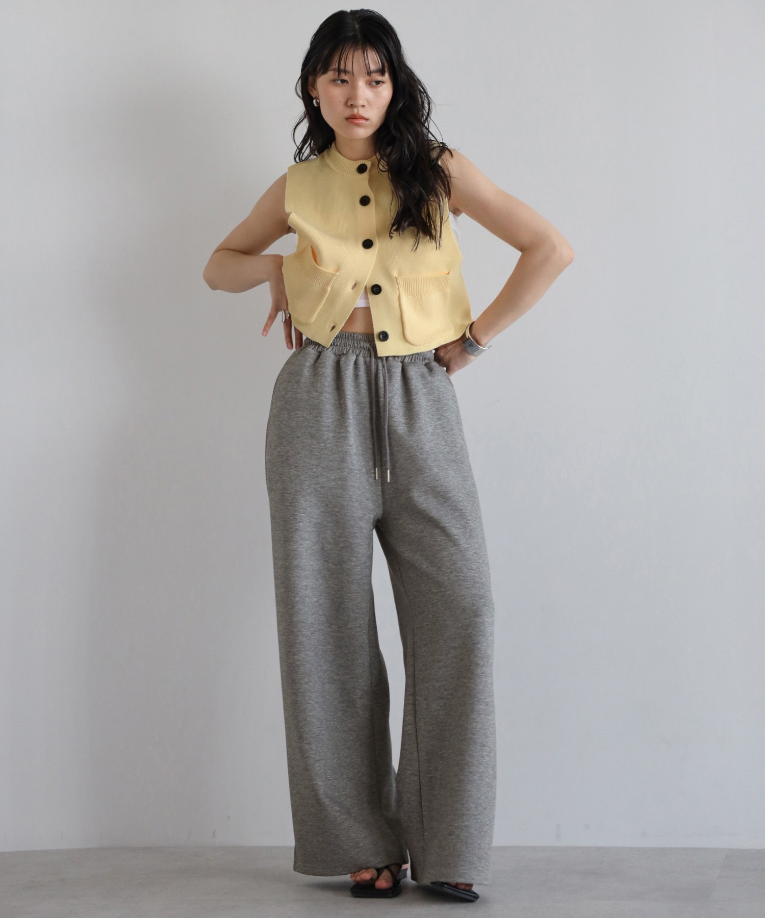 model：H167 着用サイズ：FREE