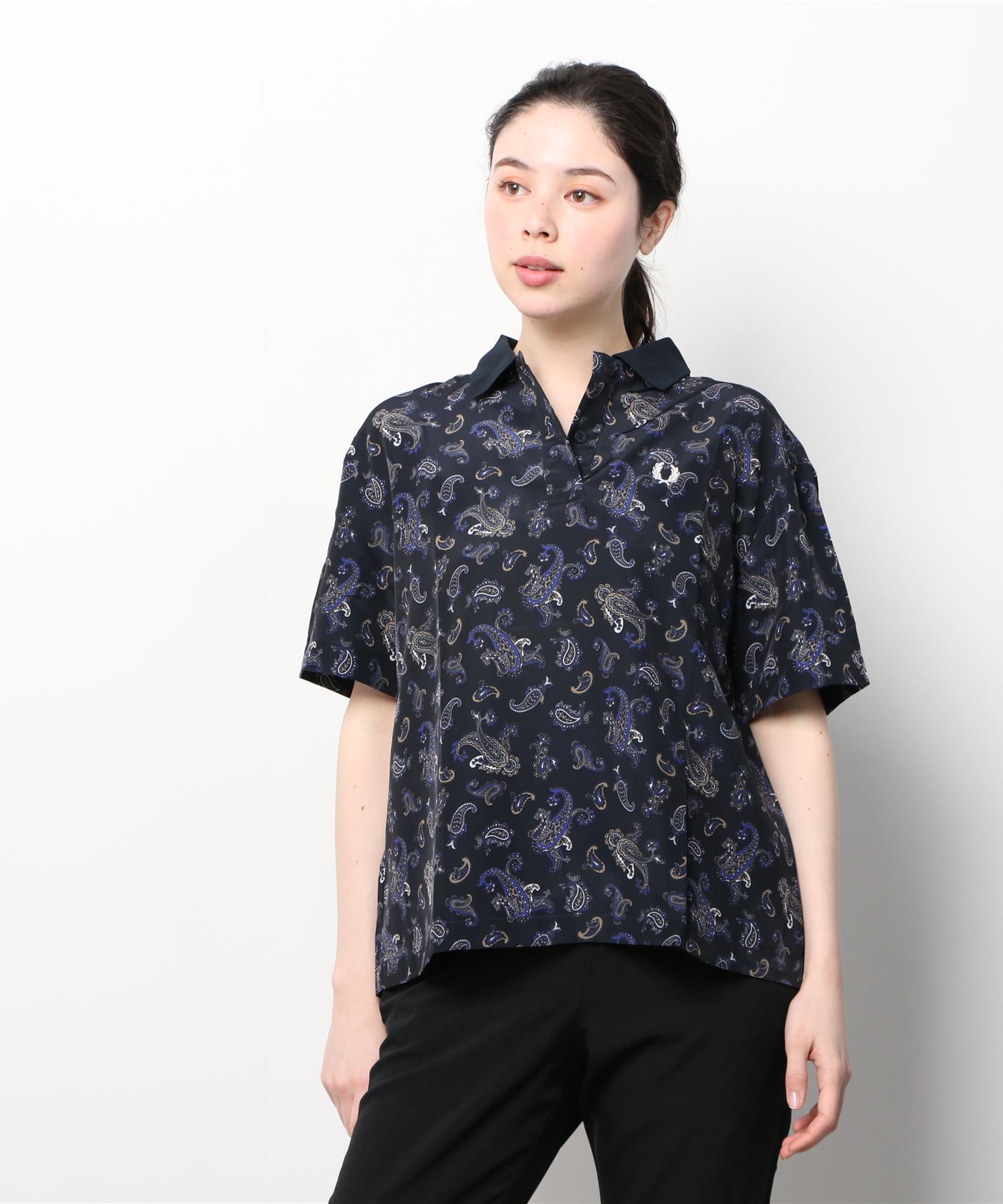 FRED PERRYPaisley Print 最新最全の Polo 国内配送 Shirt