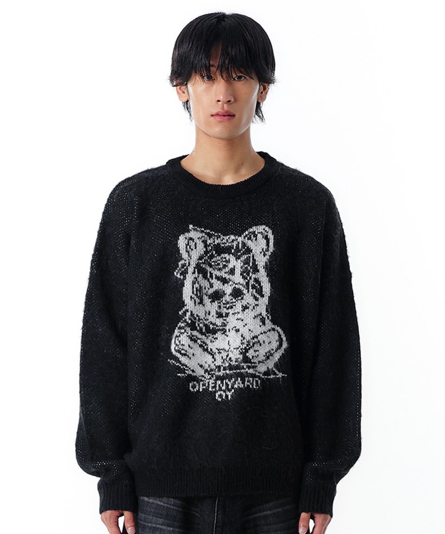 oyOY/オーワイ』HAIRY SKETCH ODOLLY KNIT