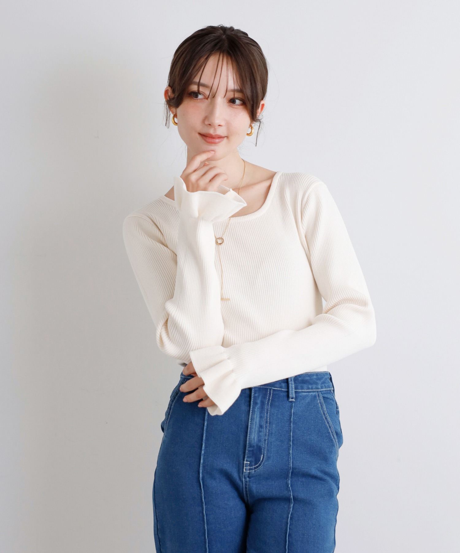 model：H168 着用サイズ：FREE
