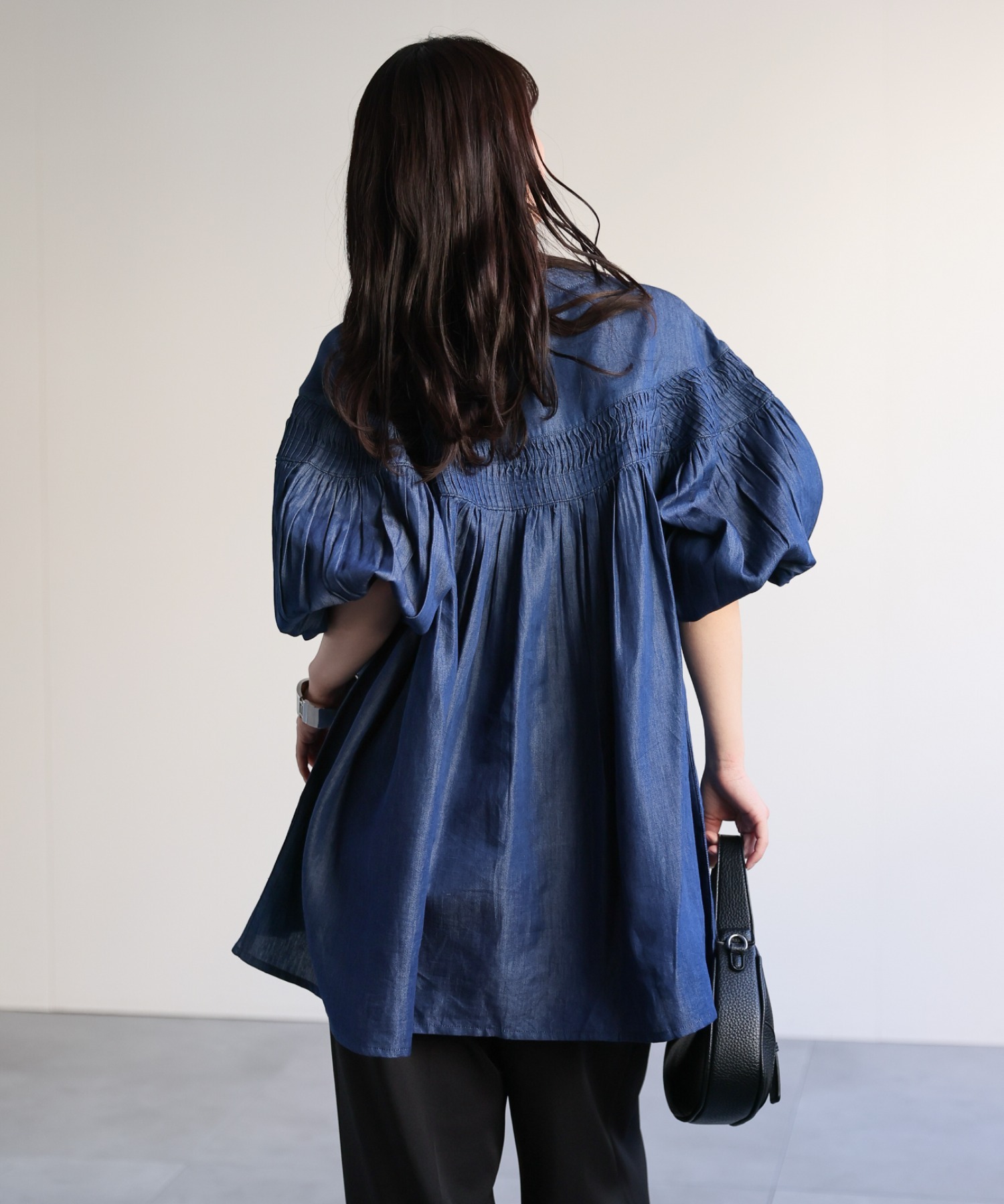 model：156cm 着用サイズ：M