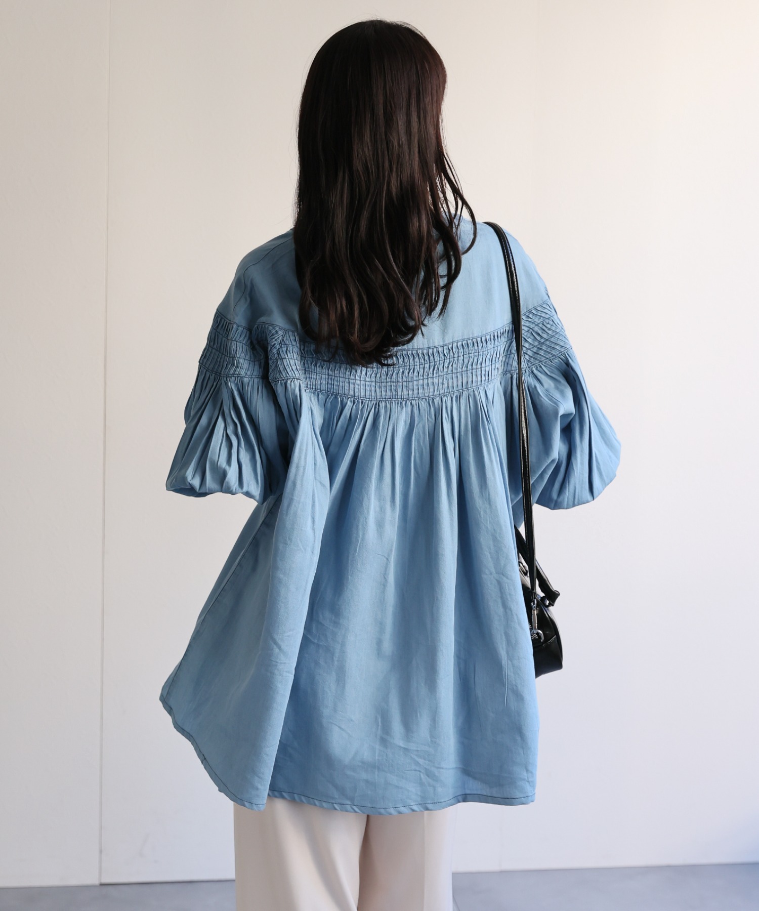 model：156cm 着用サイズ：M