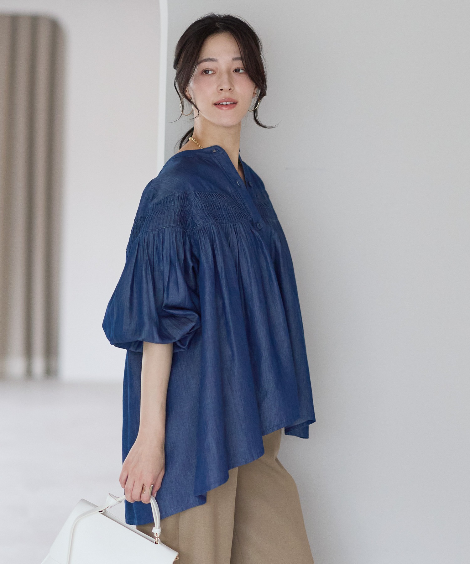 model：161cm 着用サイズ：M