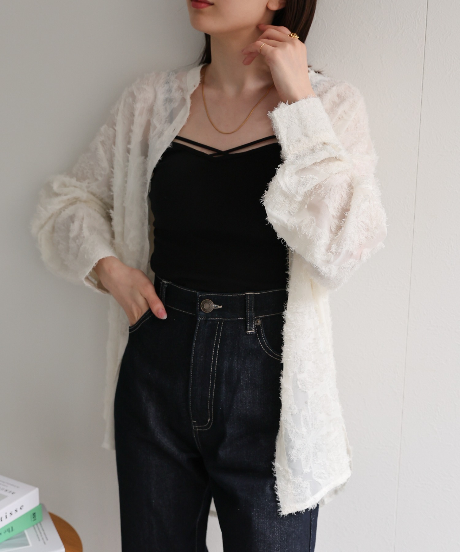 model：162cm 着用サイズ：S