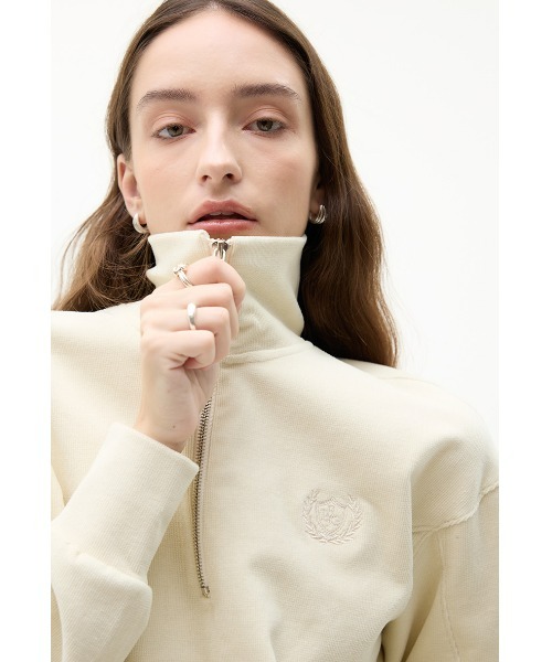 A'GEM/9 × .kom『LARTIGENT/ラーティゼン』LK CORDUROY HALF ZIP