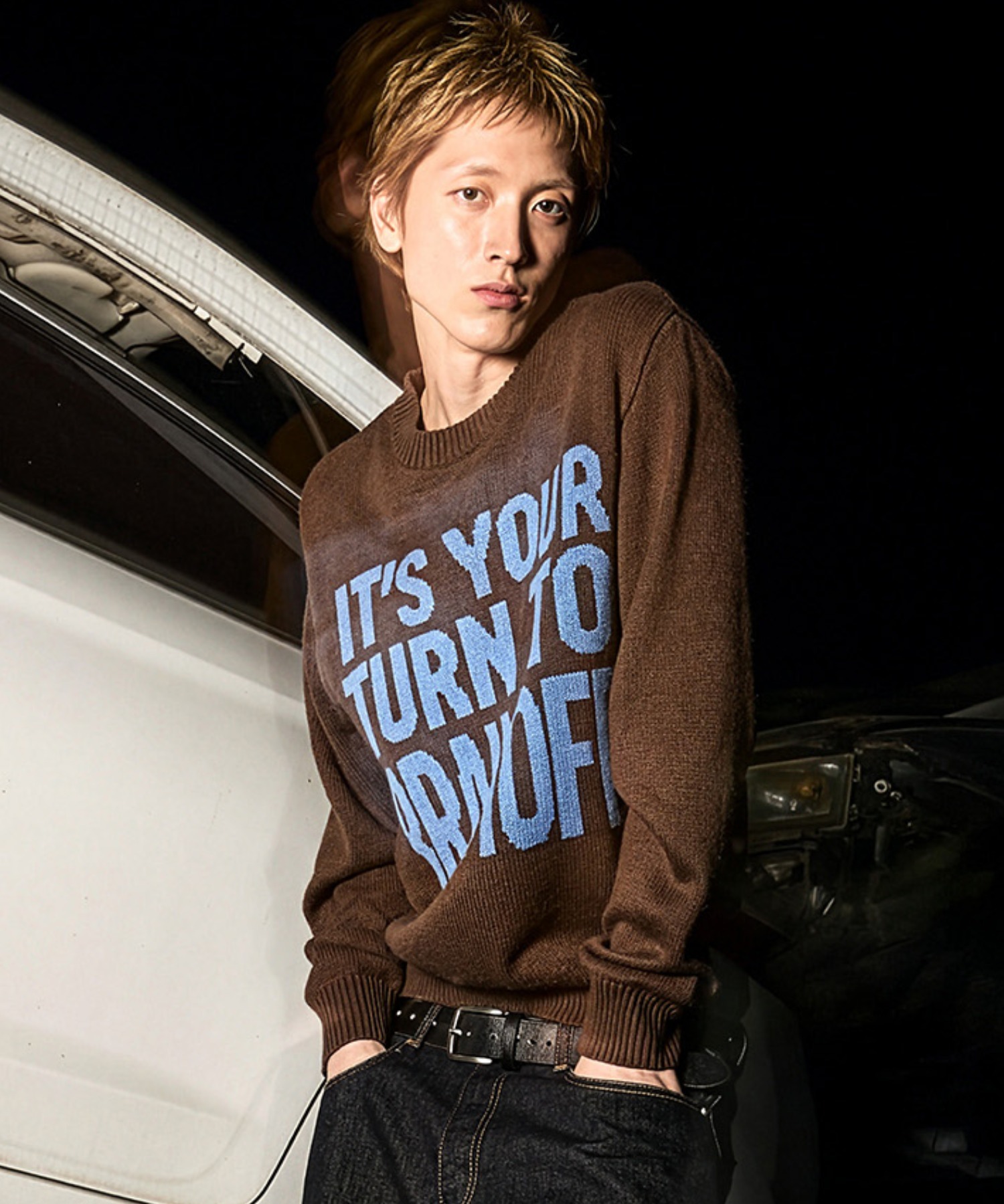 ☆ ハンドメイドニットオーダー専用 ☆ Openyard/オープンヤード』BRAIN OFF KNIT/ブレインオフニット