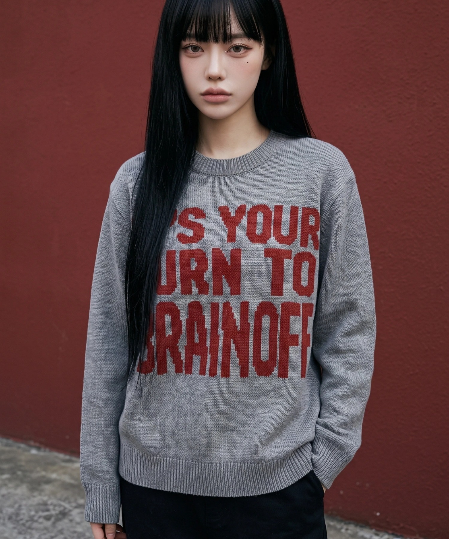 Openyard/オープンヤード』BRAIN OFF KNIT/ブレインオフニット