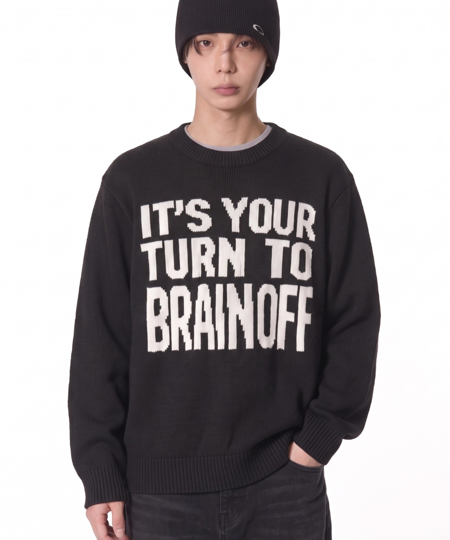 ☆ ハンドメイドニットオーダー専用 ☆ Openyard/オープンヤード』BRAIN OFF KNIT/ブレインオフニット