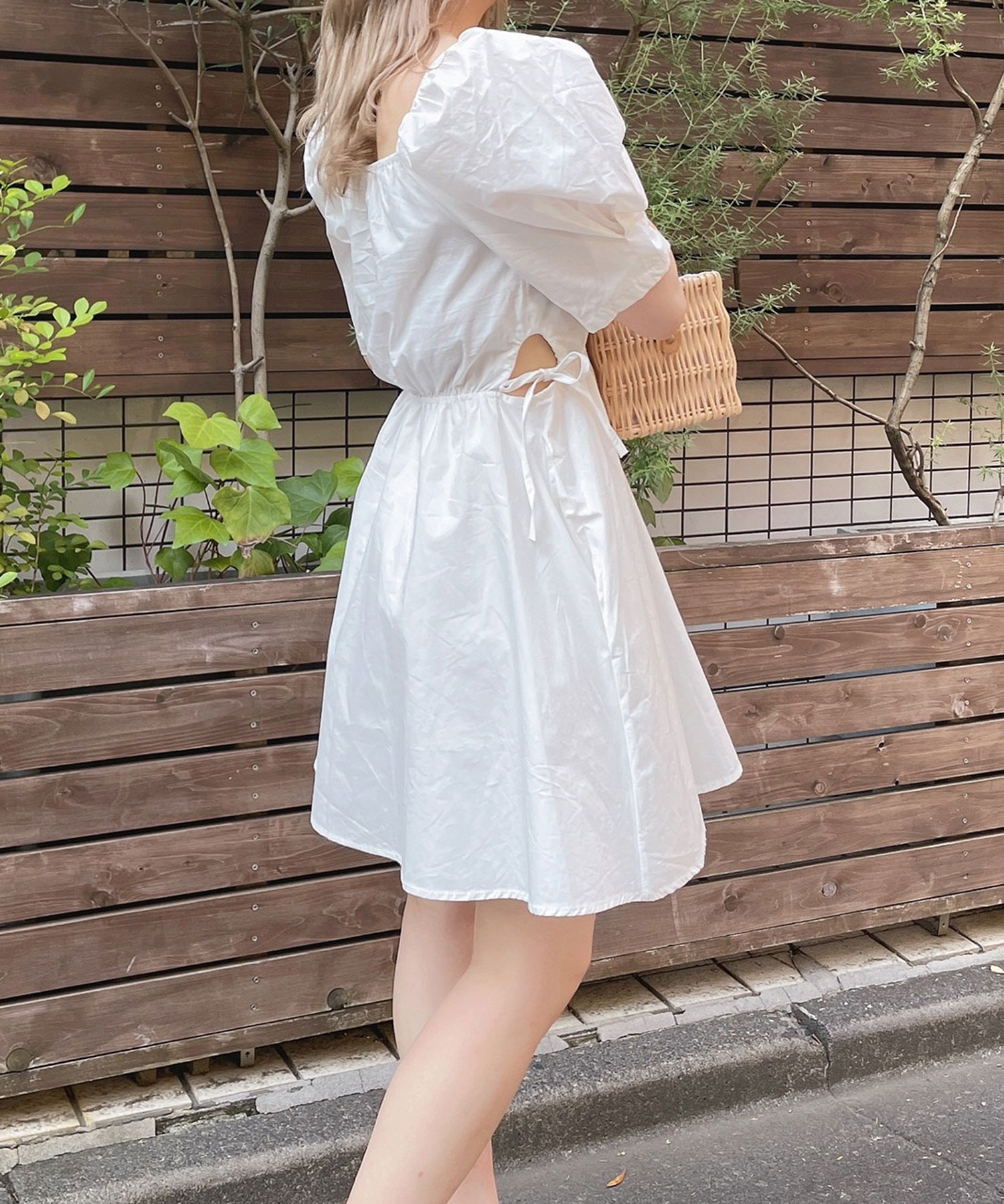 Crea Titty Co Petit ウエストリボンパフワンピース Crea Titty Co Petit Titty Co Online Store ティティーアンドコーオンラインストア