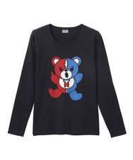 HYS DEAD BEAR プリント Tシャツ