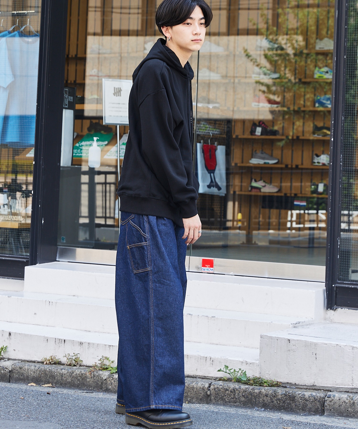 EDWIN/エドウィン HAKAMA PAINTER DENIM ハカマペインターワイドデニム