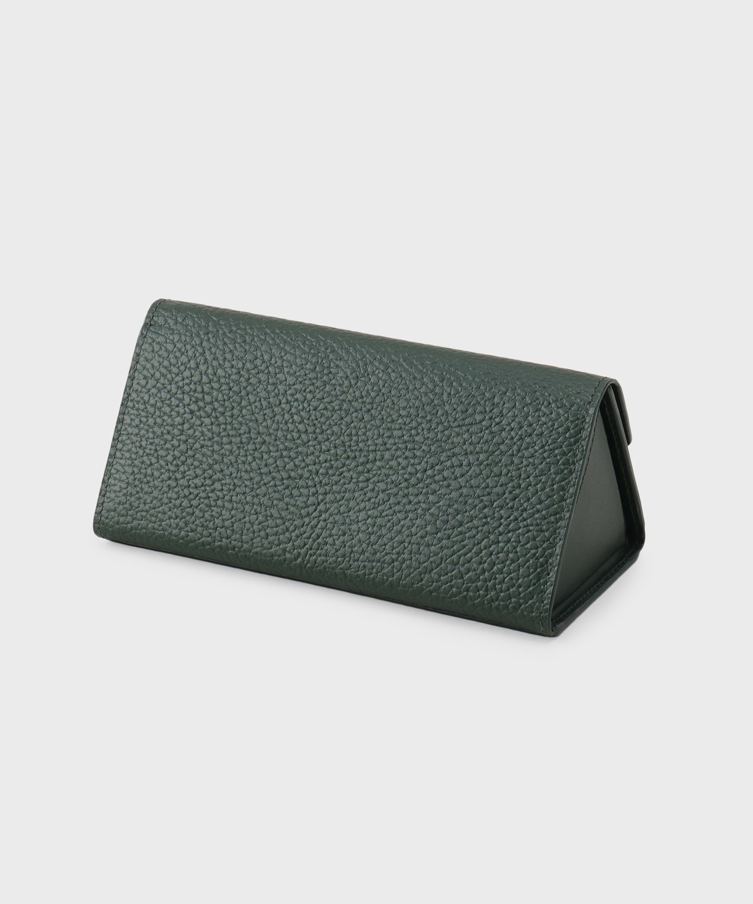 シュリンクレザー メガネケース