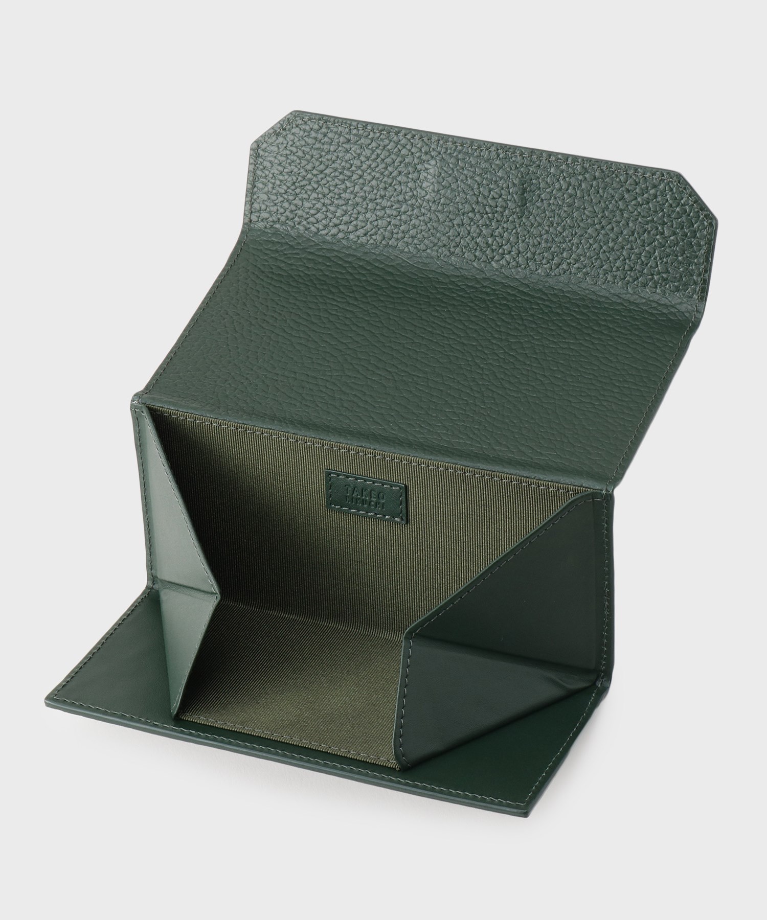 シュリンクレザー メガネケース