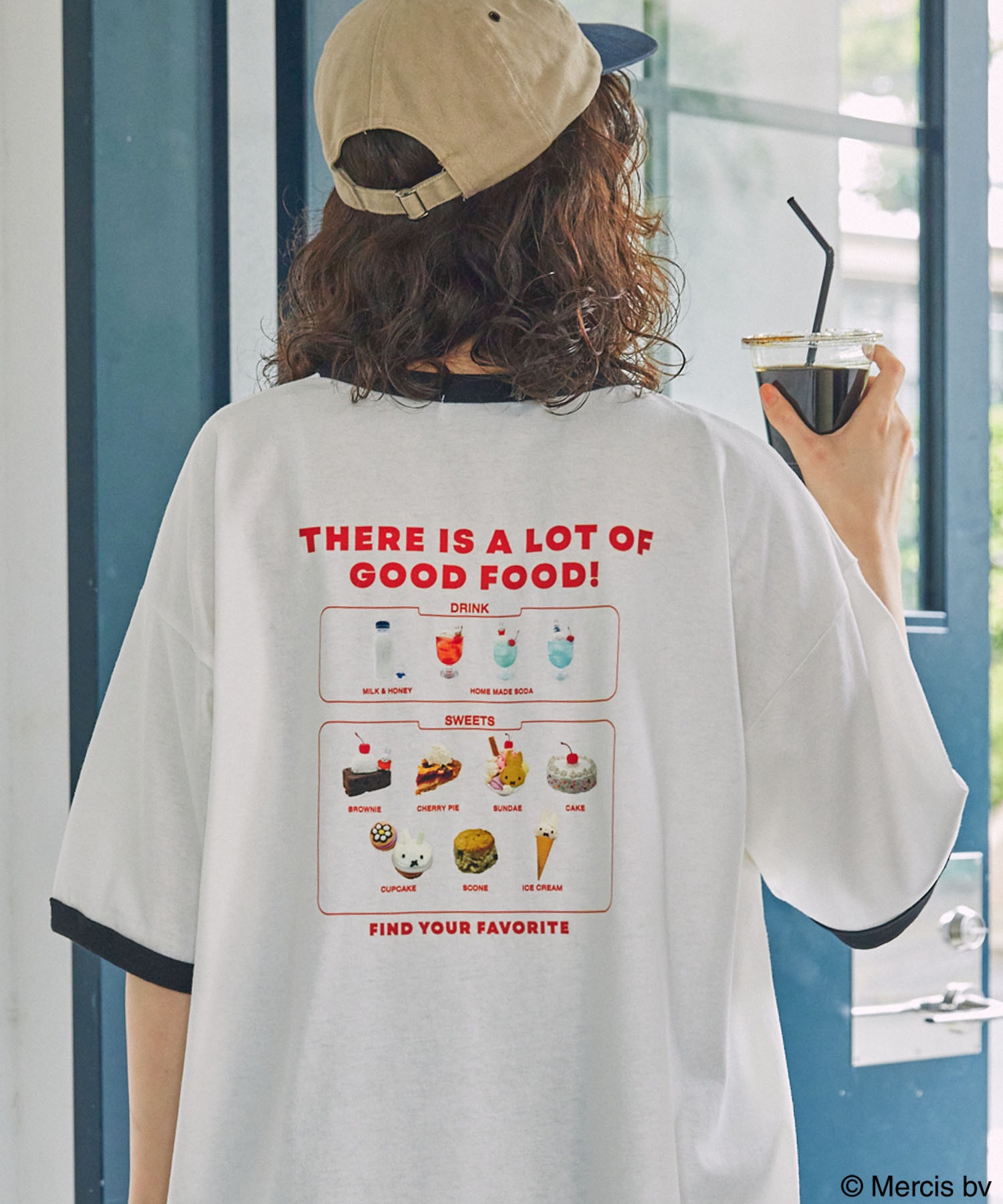 miffy】別注 ミッフィー アソート グラフィックプリントオーバーサイズ