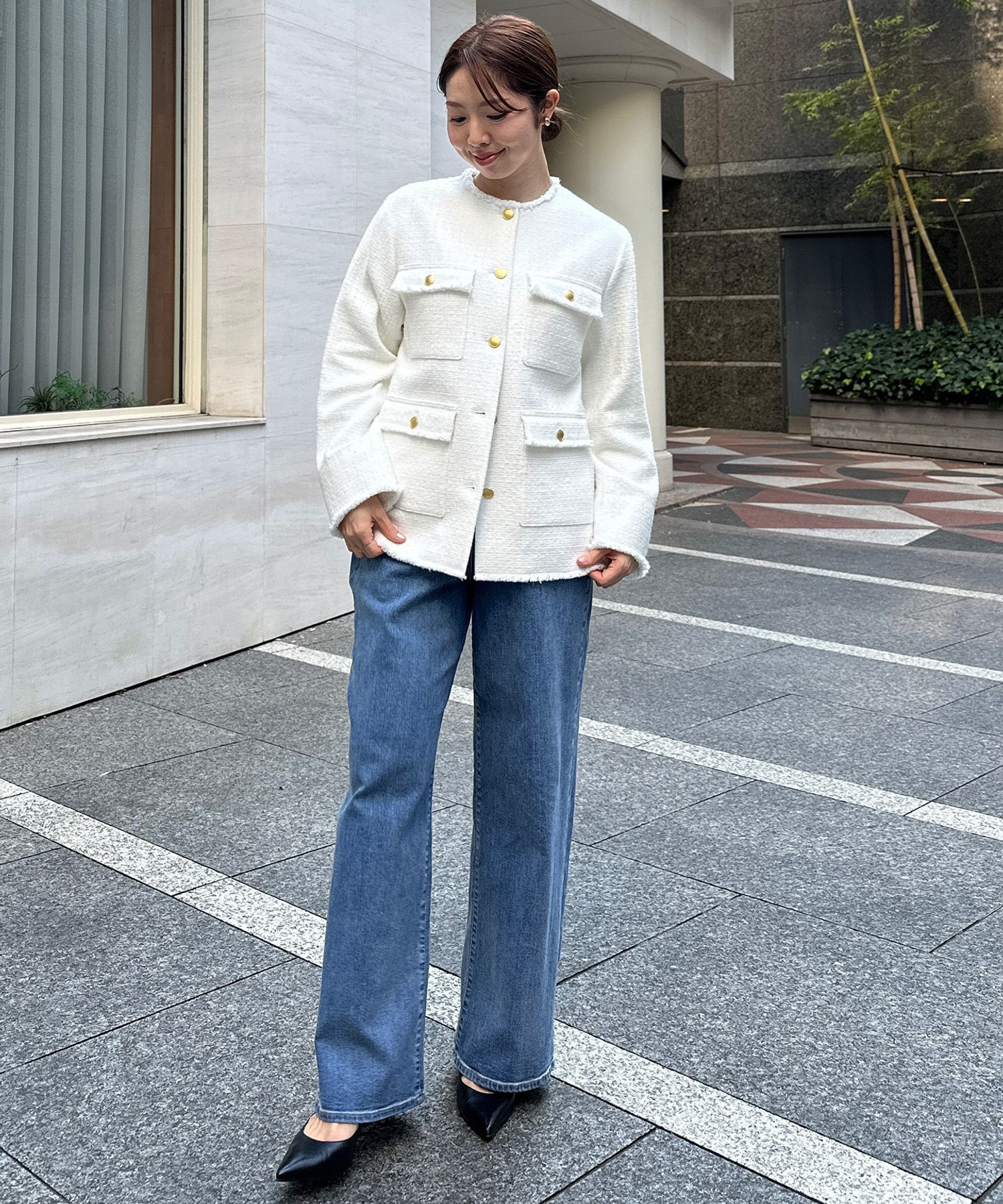 ツイード ジャケット