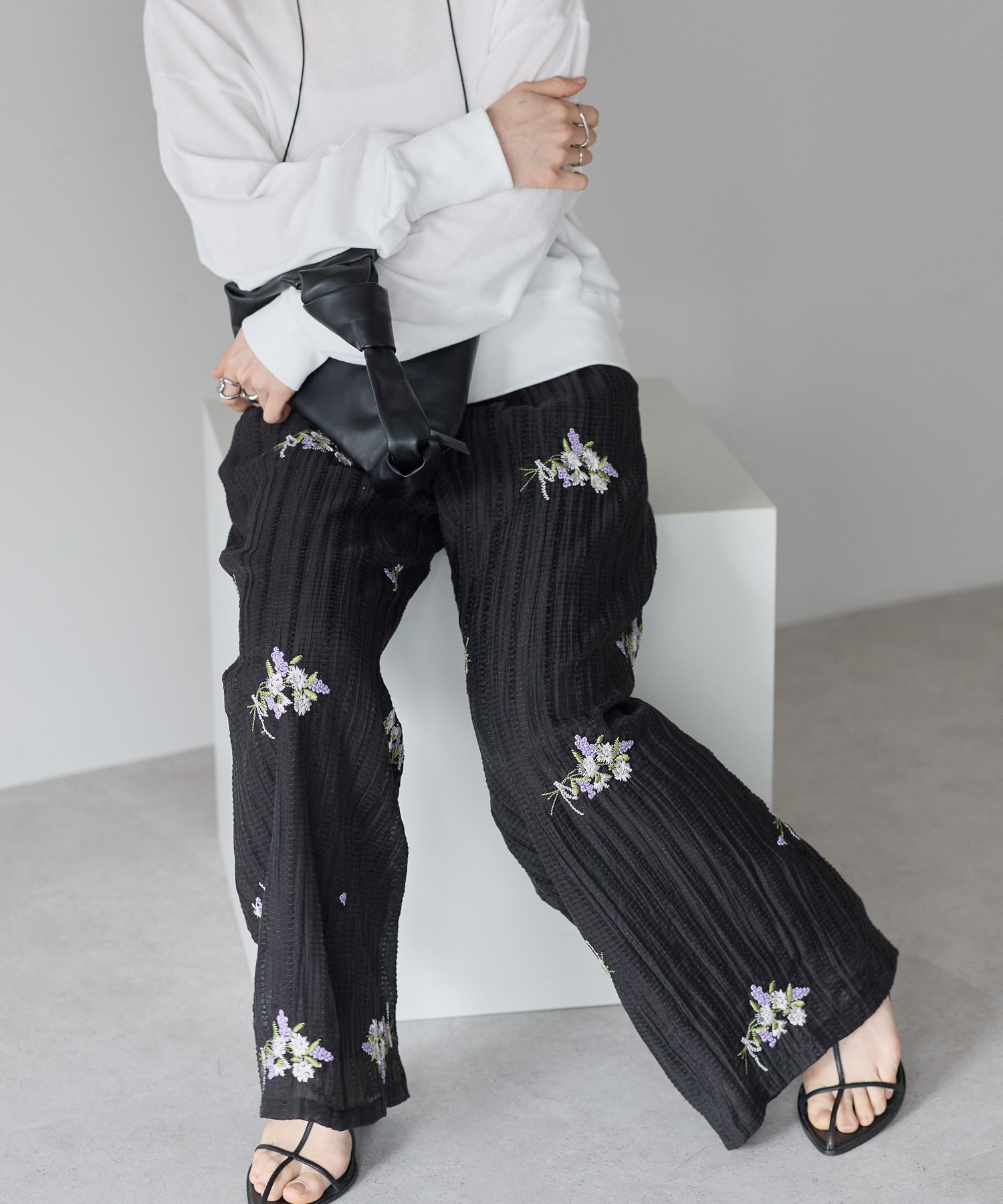 モデル身長 : 157cm