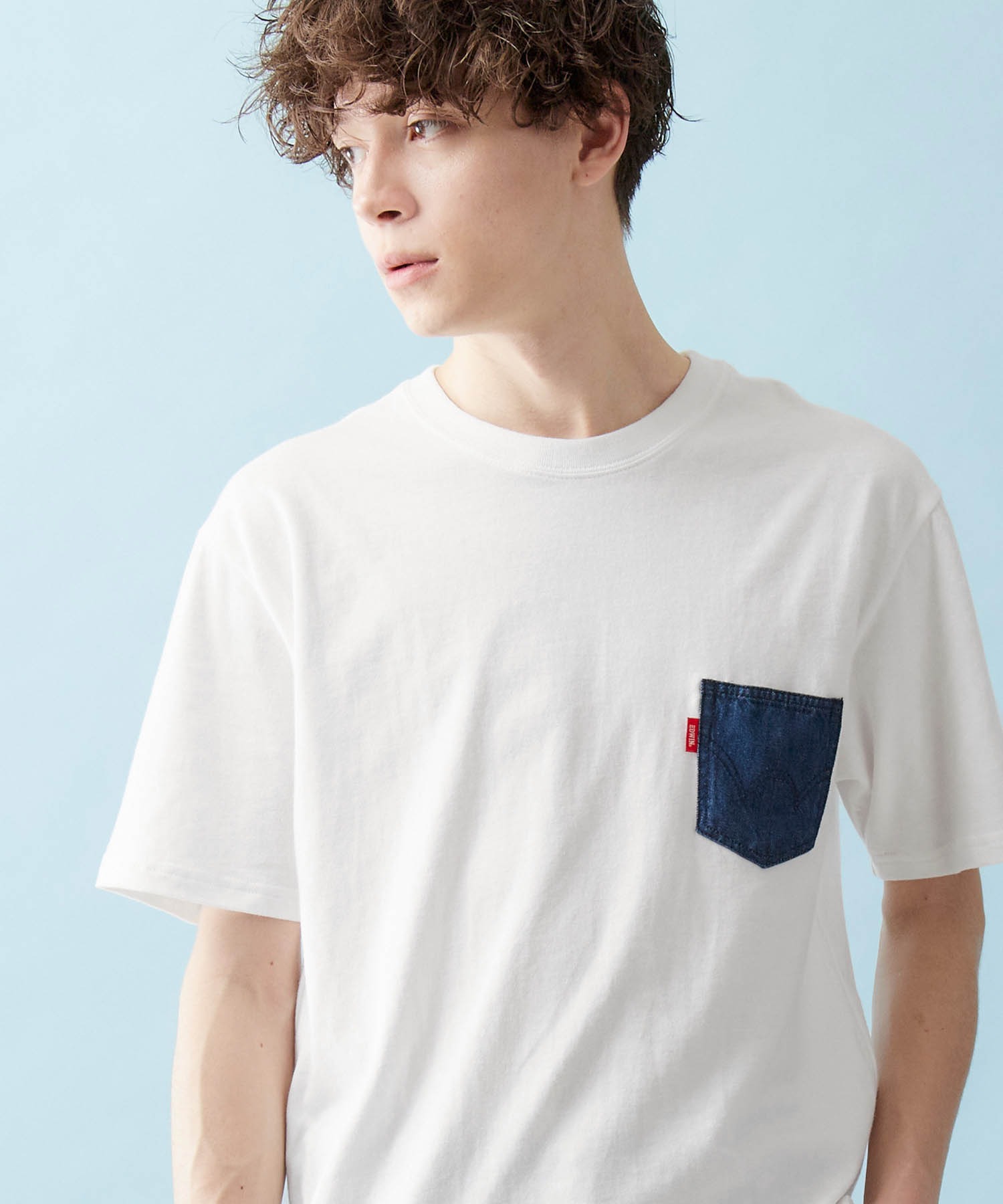 Edwin エドウィン Denim Pocket H S Tee デニムポケットtシャツ Mono Mart Mono Mart モノマート 公式オンラインストア