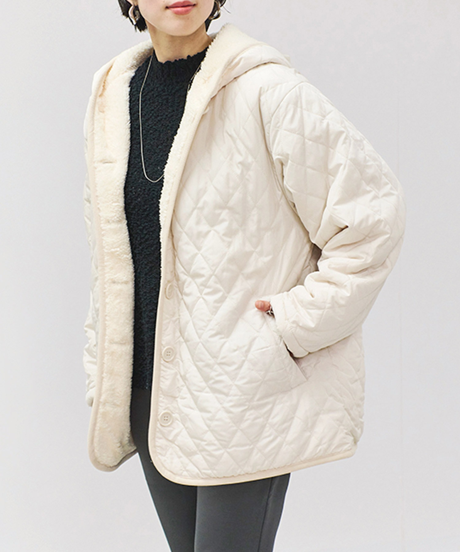 Model：H163　着用サイズ：M