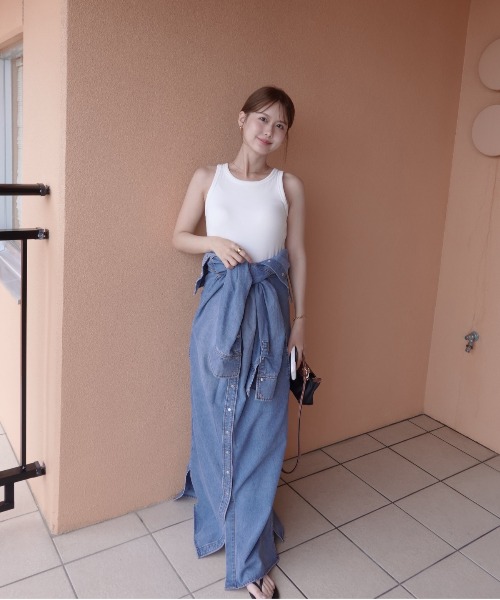 model：H158 着用サイズ：FREE