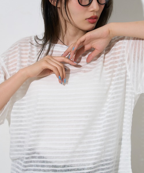 model：163cm / size：F