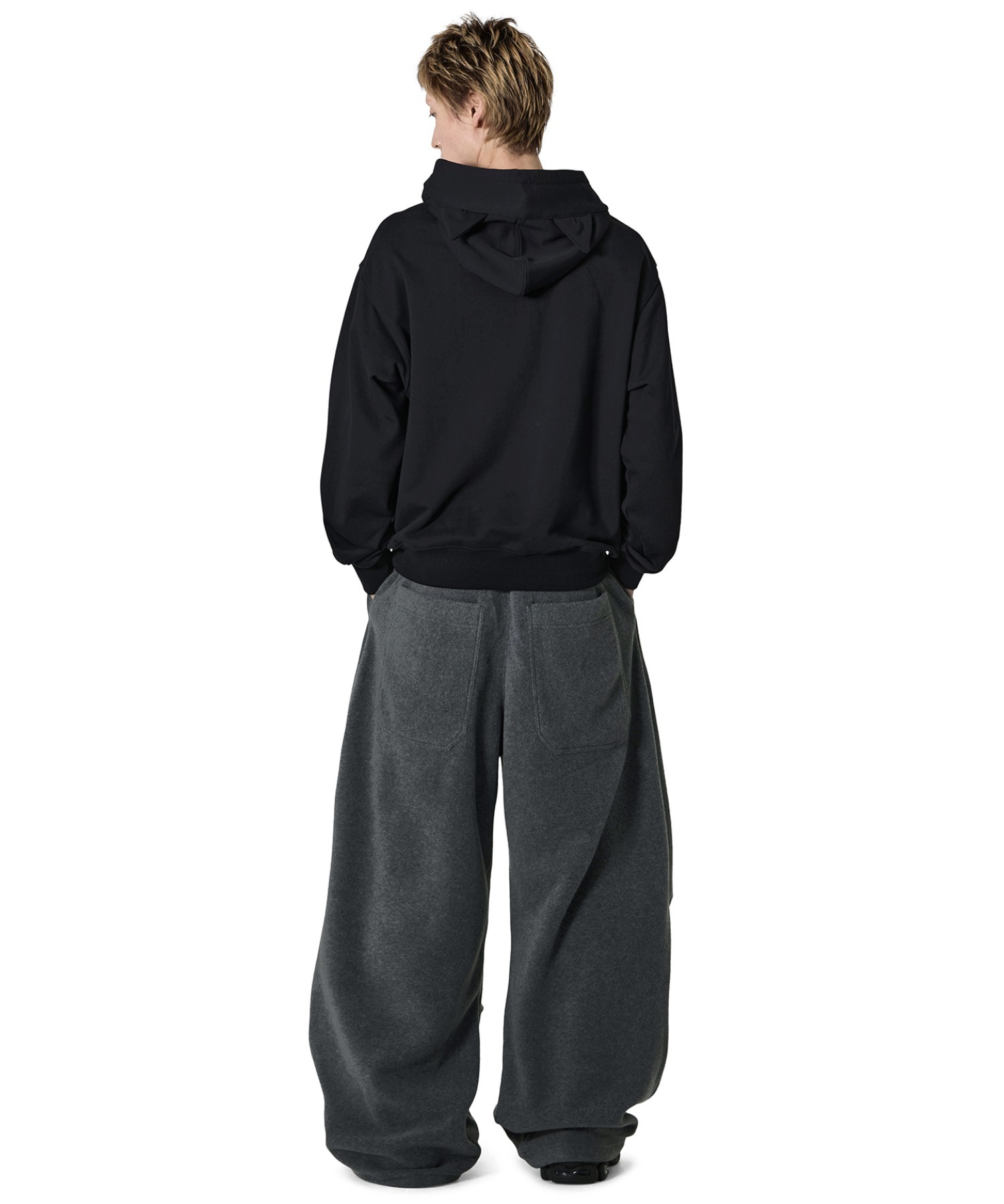 Openyard/オープンヤード』SCRIPT EAR HOODIE /スクリプトイヤー