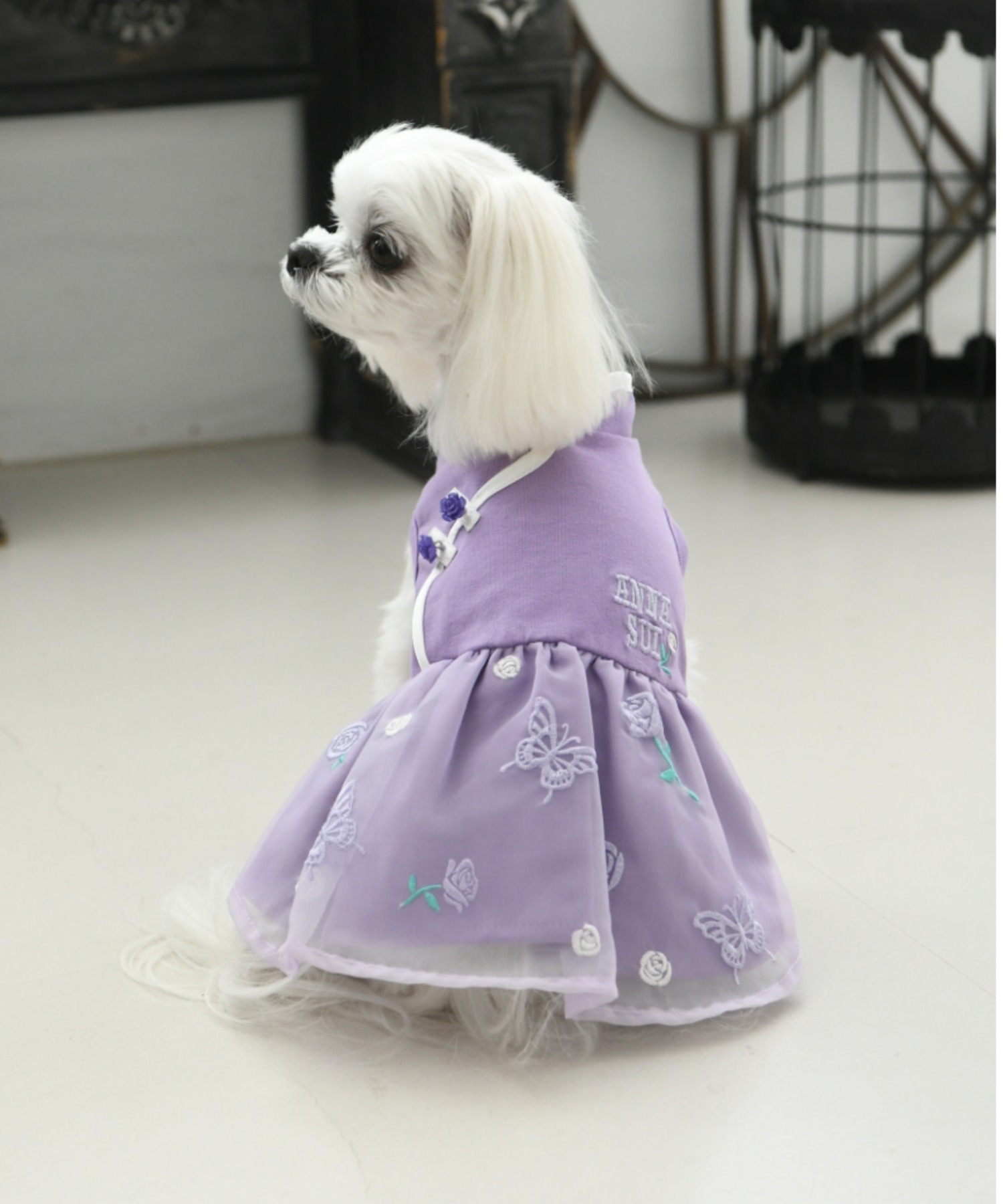 Anna Sui アナ スイ チャイナワンピース 犬服 ドッグウェア Reshad Edu Af