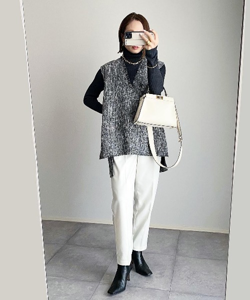 model：H157 着用サイズ：FREE