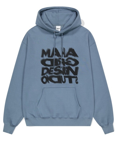 mahagrid/マハグリッド』HALFTONE HOODIE/ハーフトーン フーディー