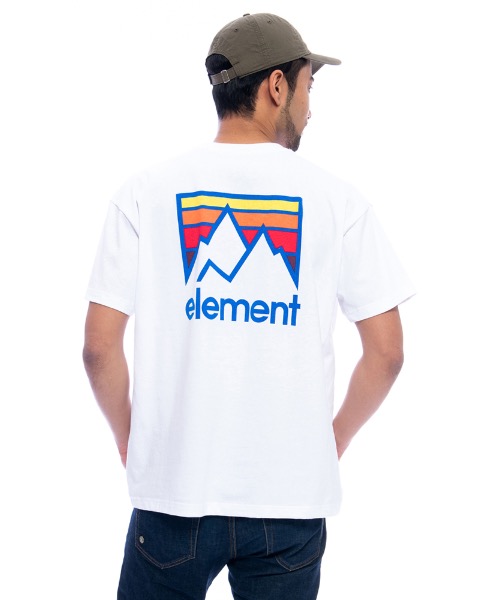 ELEMENTELEMENT メンズ JOINT 予約販売 本 SS Ｔシャツ 2021年春夏モデル 祝開店大放出セール開催中 エレメント 半袖 バックプリント Tシャツ