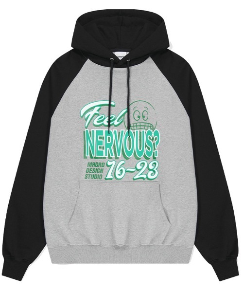 mahagrid/マハグリッド』NERVOUS HOODIE/ナーバス フーディー mahagrid