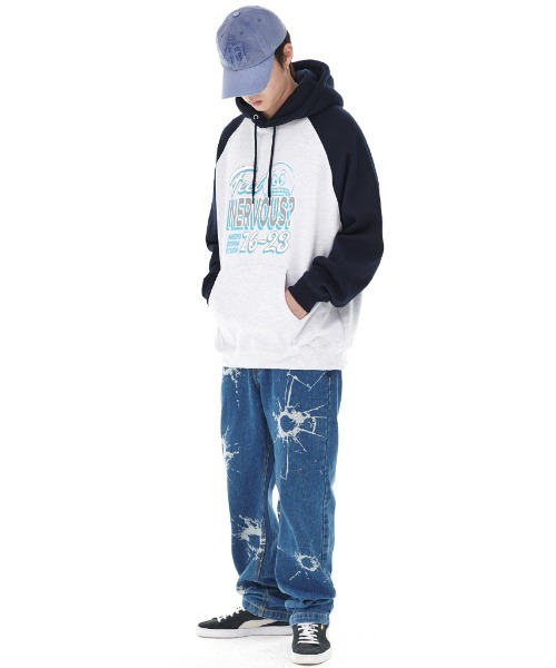 さらに100円引き◆MAHAGRID◆NERVOUS HOODIE mahagrid/マハグリッド』NERVOUS HOODIE/ナーバス フーディー