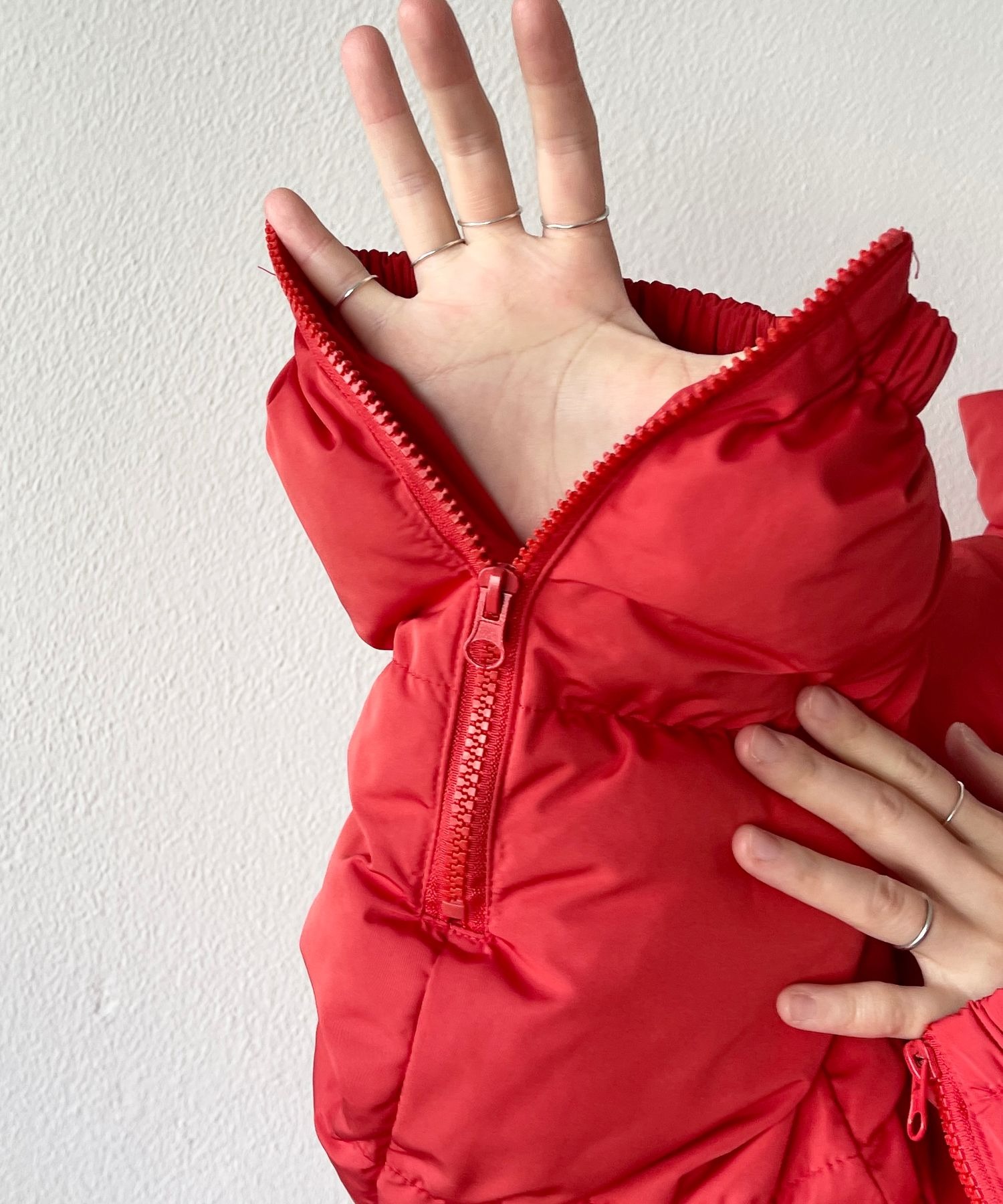 ぼってり volume sleeve hoodie down / ボリュームスリーブフーディーダウン