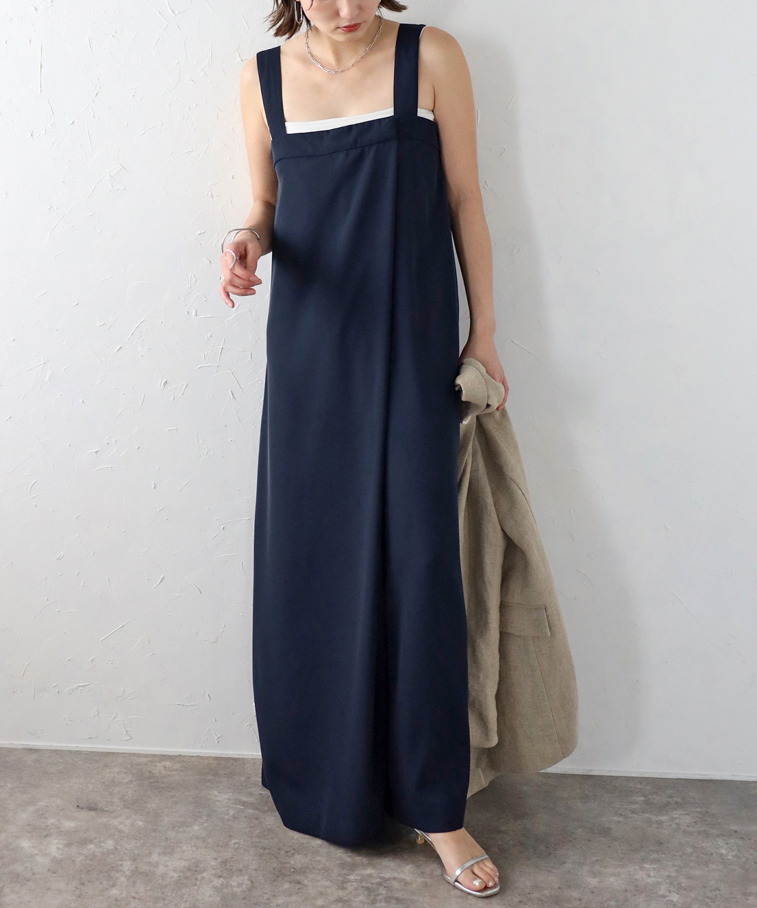 model：H158 着用サイズ：FREE