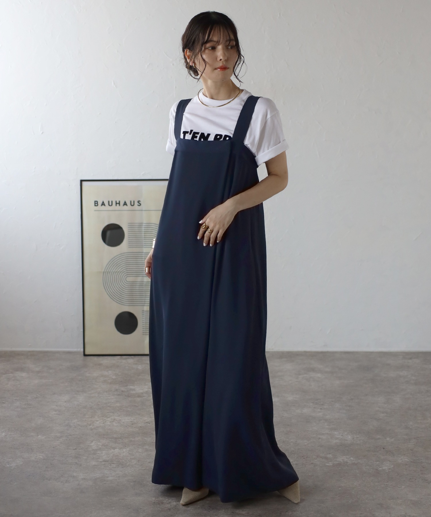 model：H160 着用サイズ：FREE